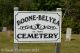 Boone-Belyea Cemetery sign