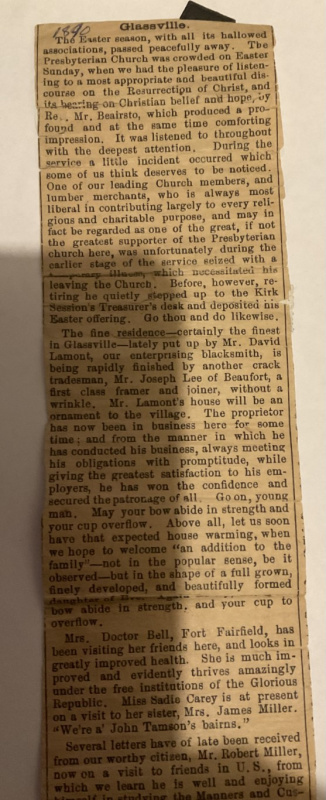 Glassville News 1890_Part 2