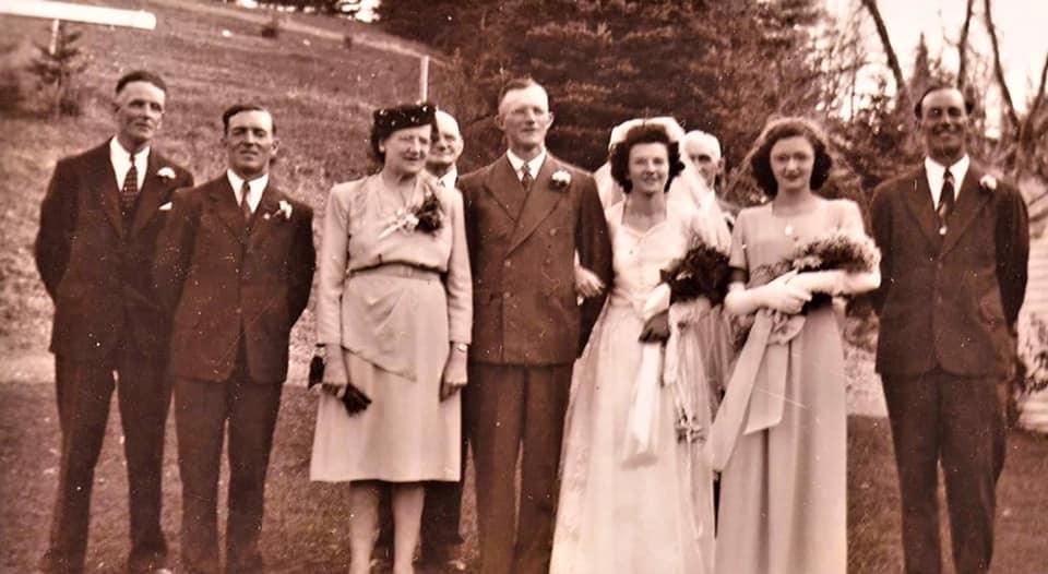 Murray McIntosh - Ruth Ronald Wedding, Oct. 18, 1947
