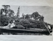 Anne Lamont, Marion Lamont and George McIntosh…location unknown