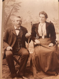 John McIntosh and his wife Iola May