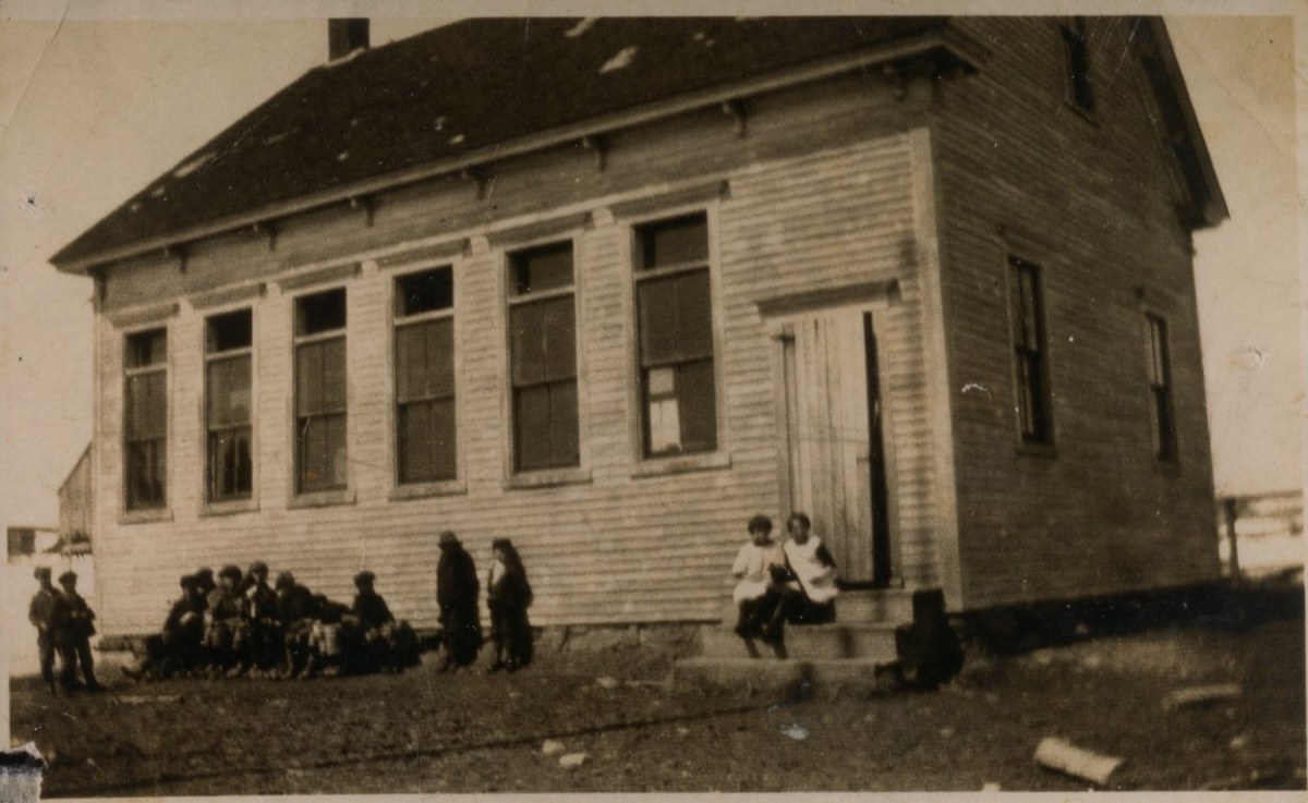 Glassville School early photo