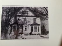 Photo late 1940..the front of the John McIntosh home