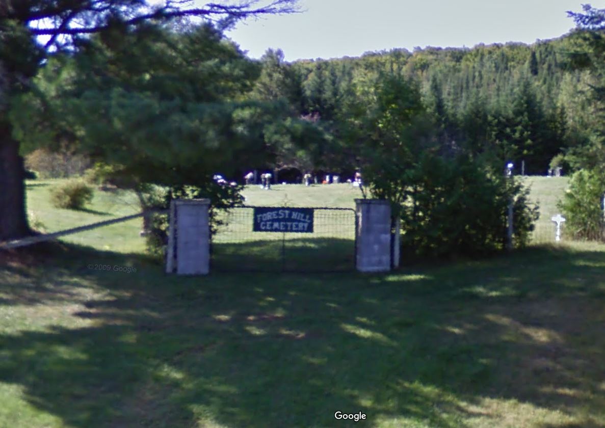 Esdraelon Forest Hill Cemetery Glassville, New Brunswick